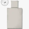Mette Ditmer - MINI-sengesæt - Sand/Light grey - W140 x L200 cm