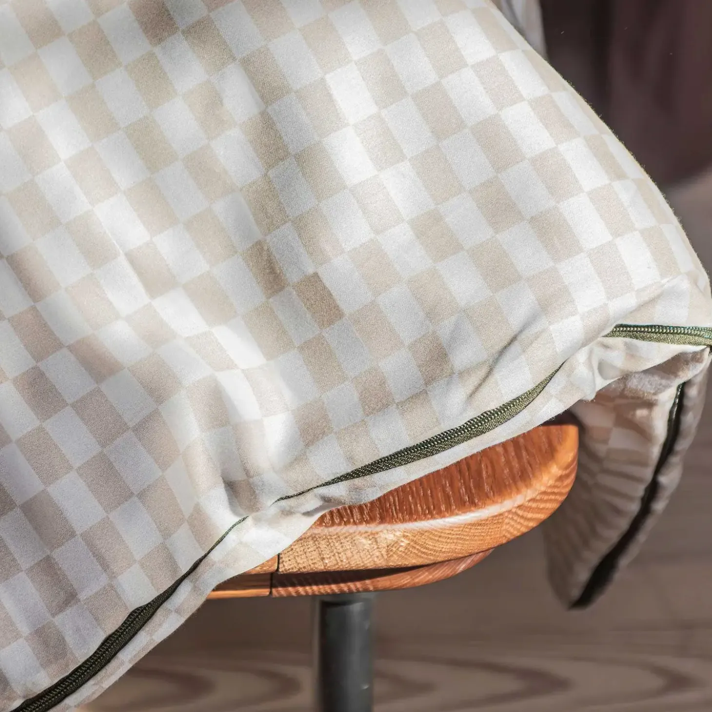 Mette Ditmer - MINI-sengesæt - Sand/Light grey - W140 x L200 cm