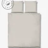 Mette Ditmer - MINI-sengesæt - Sand/Light grey - W200 x L220 cm