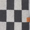 Mette Ditmer - RETRO-håndklæde - Dark grey - W40 x L55 cm