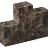 Mette Ditmer - STEP trio-lysestage - Brown