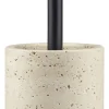 Mette Ditmer - TRAVERTINE toilet brush holder - Linen