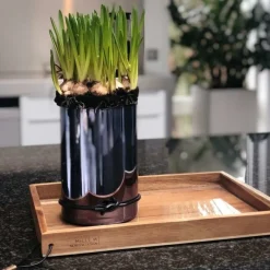 MiLLE W NORDISK DESIGN - Lyslygte/Vase i medium (Sort)