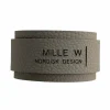 MiLLE W NORDISK DESIGN - Servietring - Grå læder