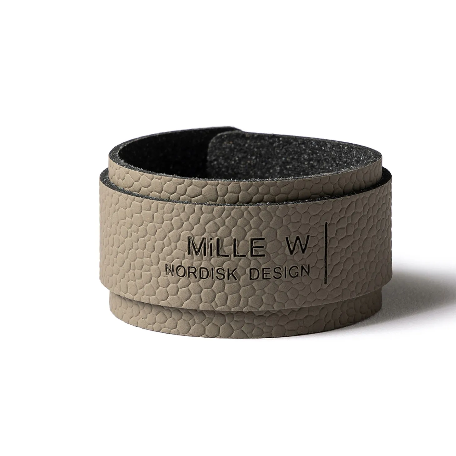 MiLLE W NORDISK DESIGN - Servietholder - Grå læder