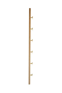 Moudhome - Ege Knagerække med Messing Knager - 70 cm