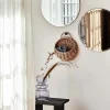 Moudhome - FACET rundt spejl Ø50 cm - Bronze