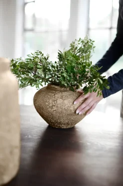 Muubs - Krukke Luna Beige 18 - Beige - Terrakotta