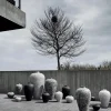 Muubs - Krukke - Luna - Grå (H: 40 cm)