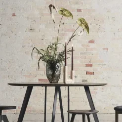 Muubs - Lysestage - Minerva - Creme - H: 20 cm