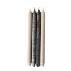 Muubs - Stearinlys Yoro - Nordic glow S - 4 styk