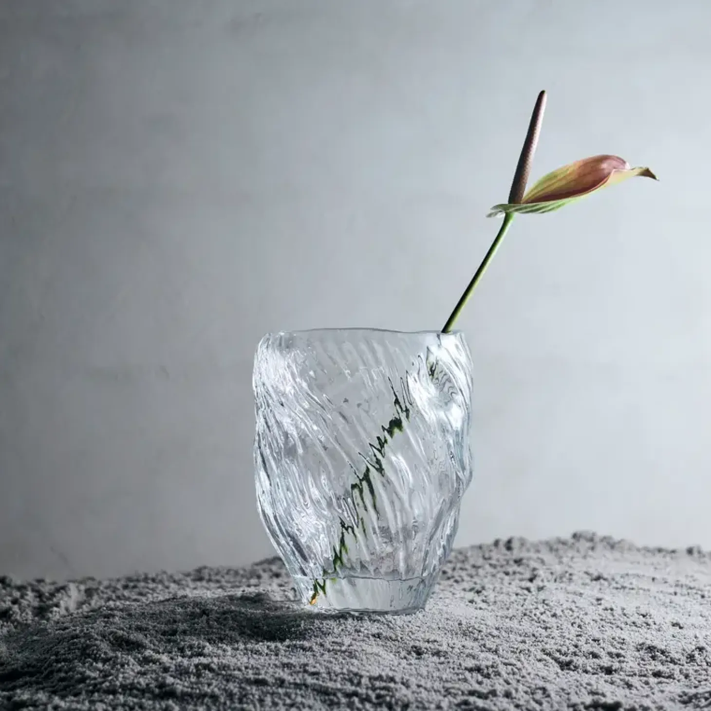Muubs - Vase Mud - Klar - Glas