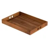 Neon Living bakke - Tray i valnød (large) 44x31x5 cm
