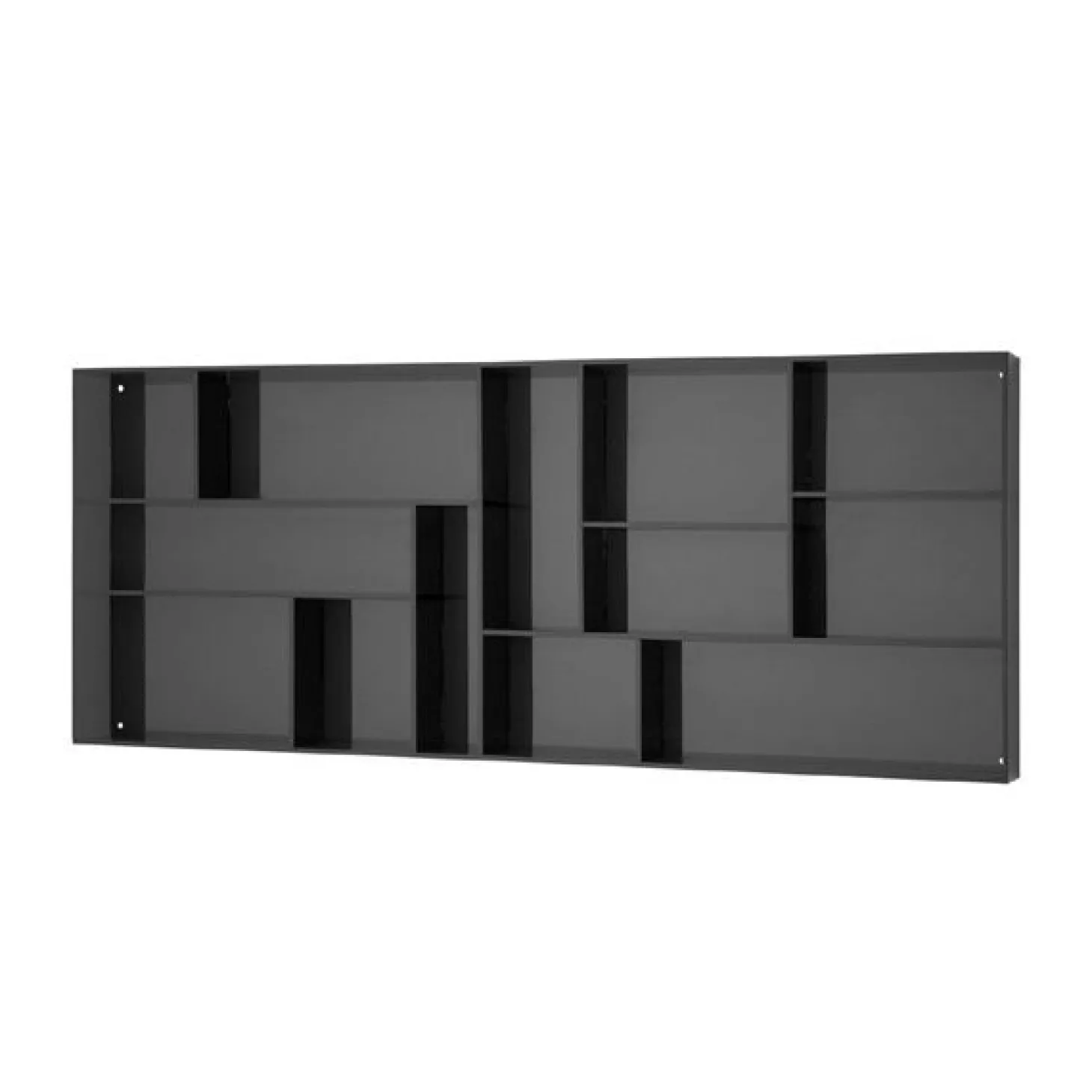 Neon Living Fox box sort - lille - smoke - 30x75x5 cm
