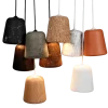 New Works - Material Pendant - smoked oak
