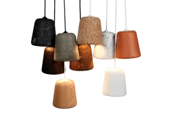 New Works - Material Pendant - smoked oak