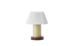 Normann Copenhagen - Cellu - Bordlampe - Creme - brun bund
