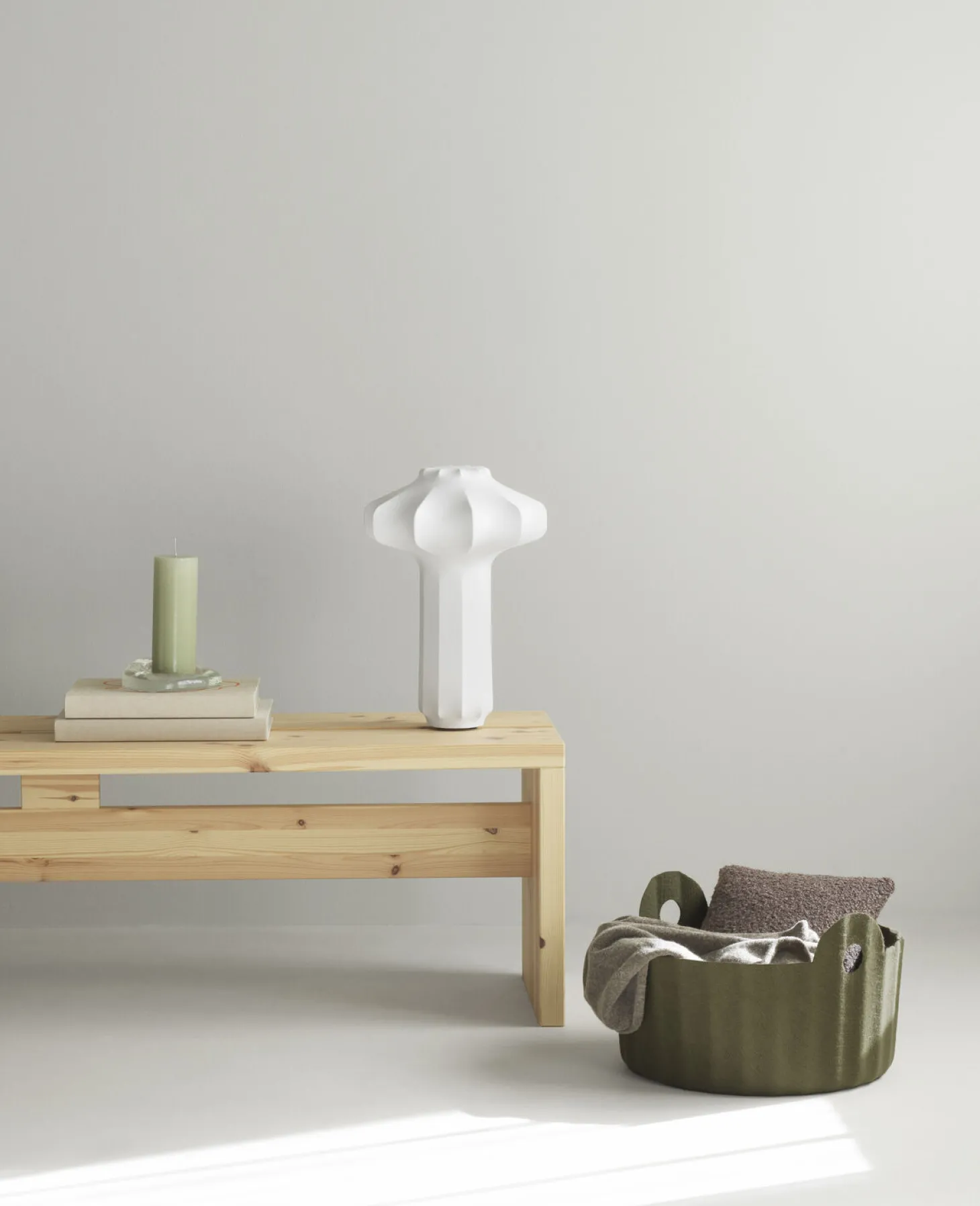 Normann Copenhagen - Colu Basket Burgundy