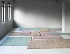 Normann Copenhagen - Flick Rug 170x240 cm - Off White/Brown