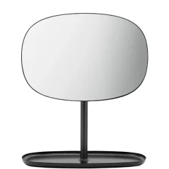 Normann Copenhagen - Flip bordspejl - sort - 34x28 cm