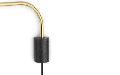 Normann Copenhagen - Grant Væglampe - Messing (D: 43 cm)