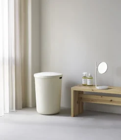 Normann Copenhagen - Hide Laundry Basket Cream