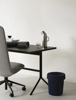 Normann Copenhagen - Hide Office Bin Dark Blue