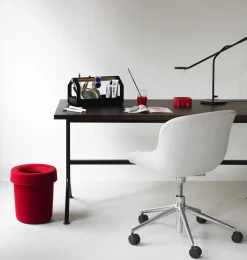 Normann Copenhagen - Hide Office Bin Bright Red