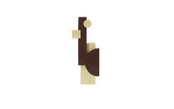 Normann Copenhagen - Join Sculpture Small Ash/Carbonized Ash