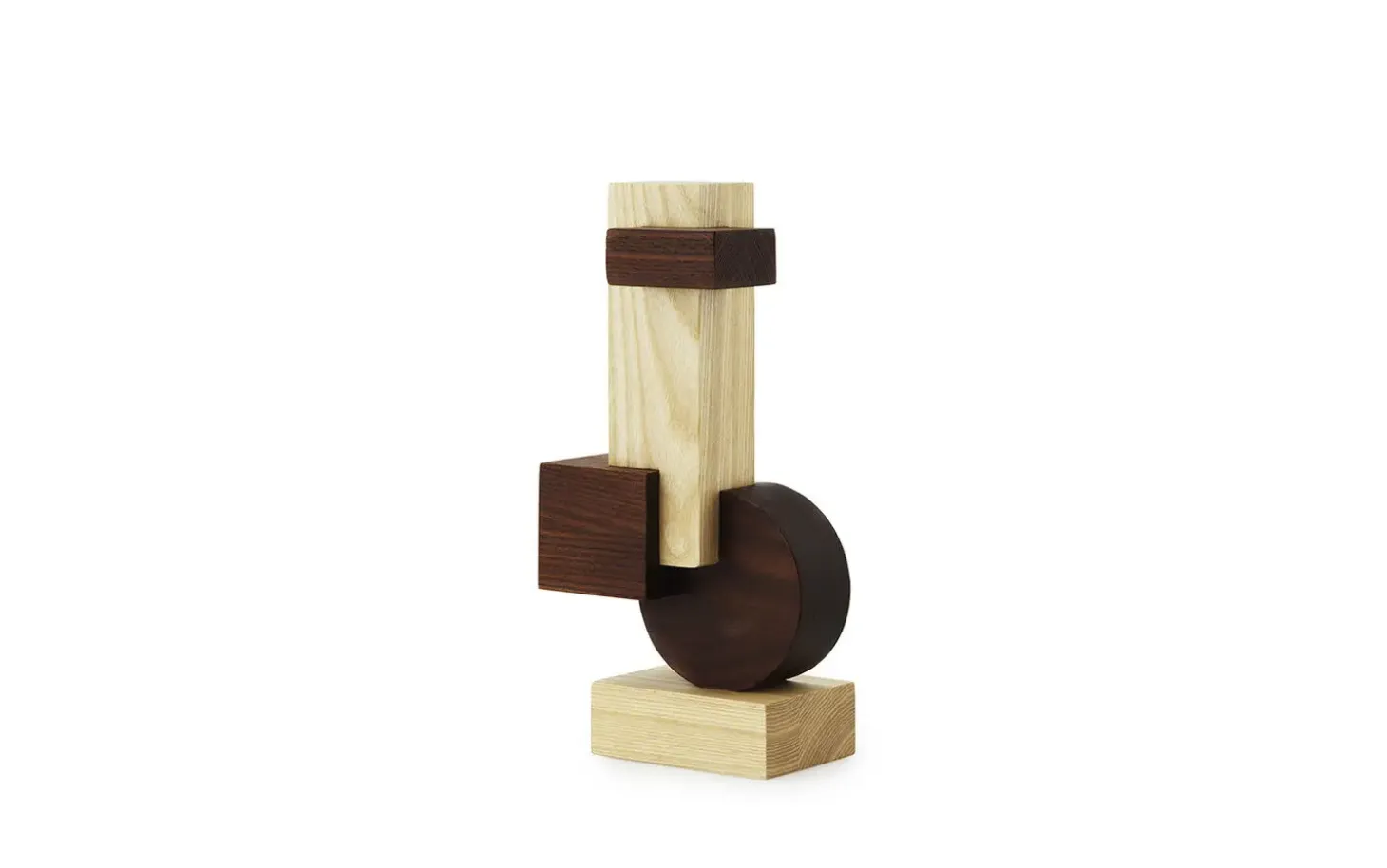 Normann Copenhagen - Join Sculpture Medium Ash/Carbonized Ash