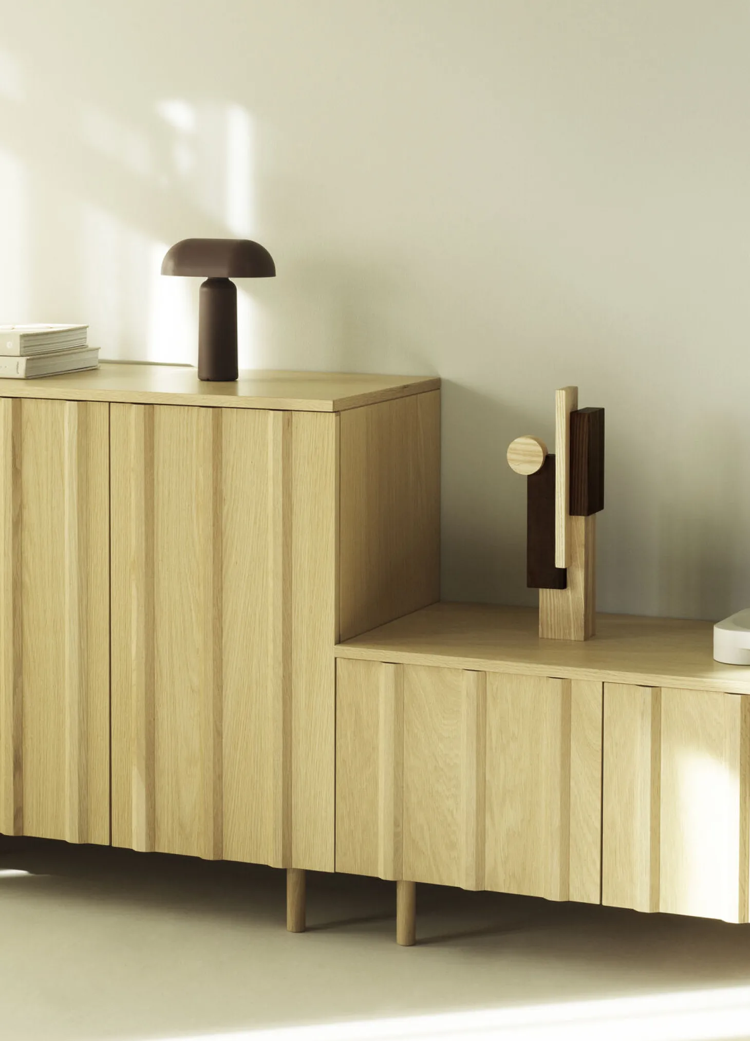 Normann Copenhagen - Join Sculpture Medium Ash/Carbonized Ash
