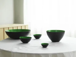 Normann Copenhagen Krenit Skål - Ø 8,4 cm - Grøn