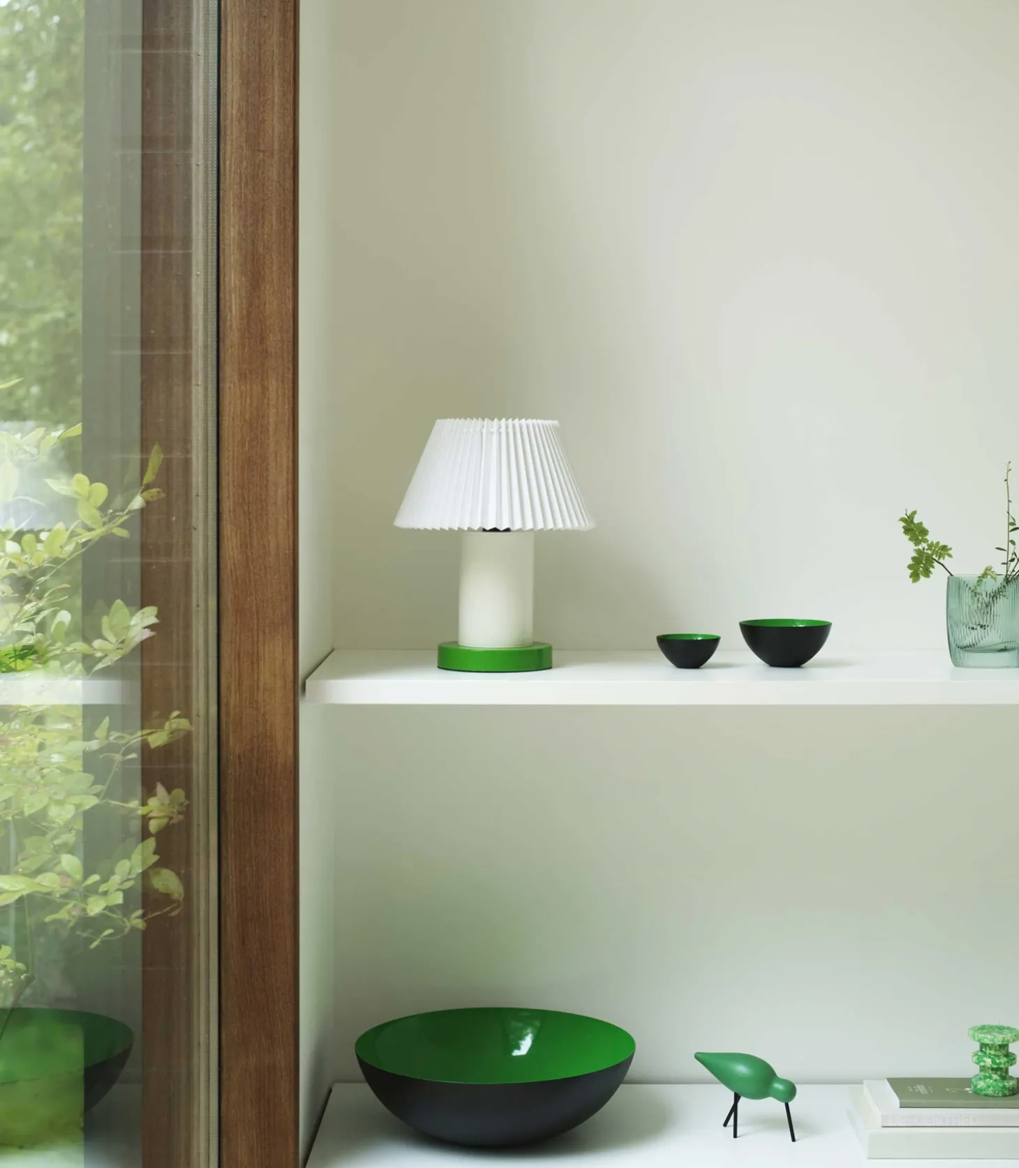 Normann Copenhagen Krenit Skål - Ø 25 cm - Grøn