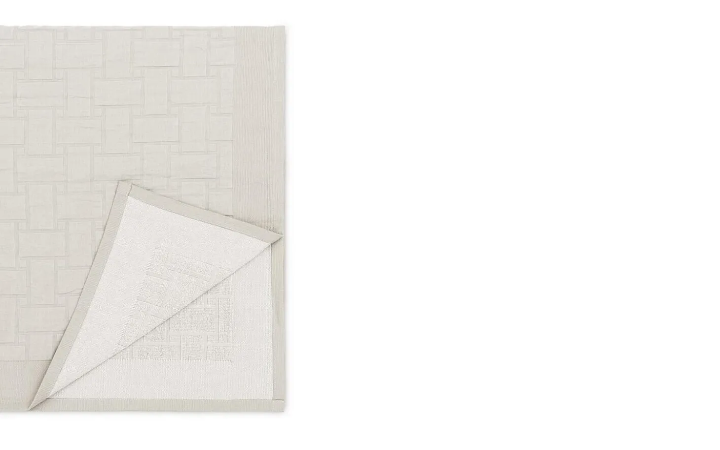 Normann Copenhagen - Sengetæppe / Sengebetræk - Hvid - 250x250 cm