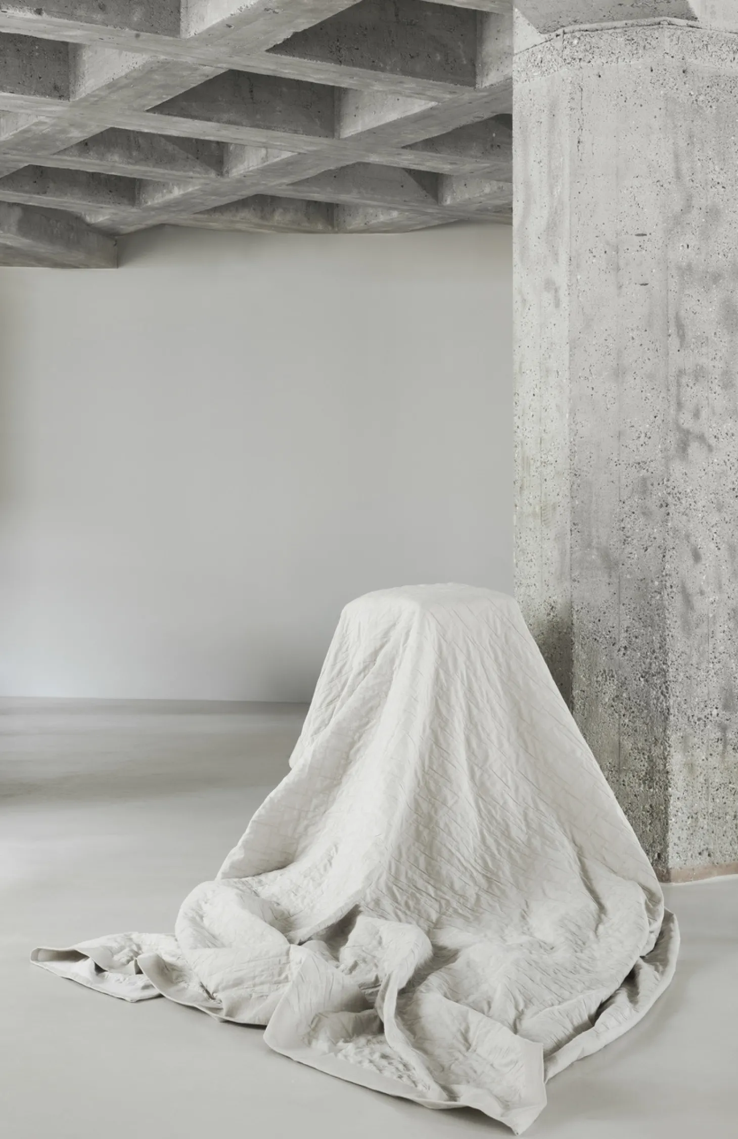 Normann Copenhagen - Sengetæppe / Sengebetræk - Hvid - 250x250 cm
