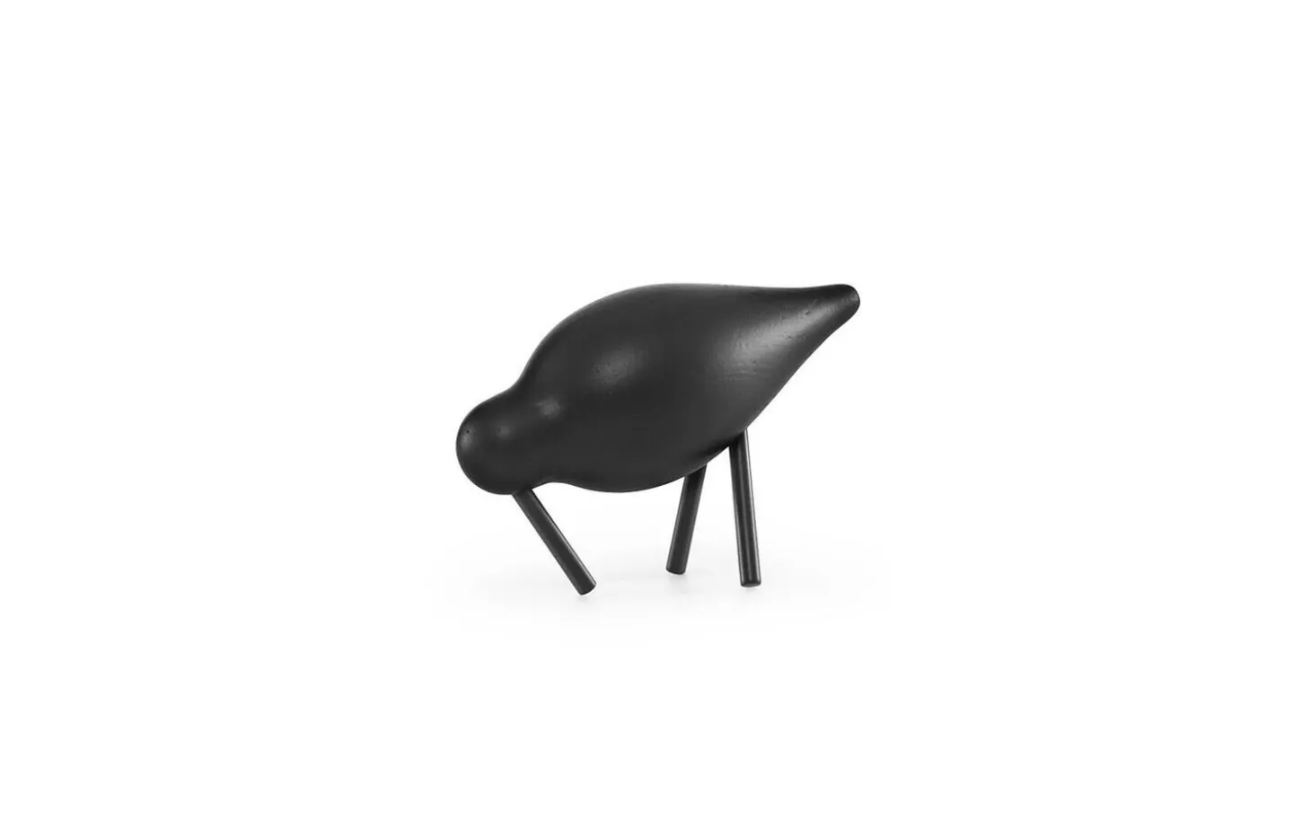 Normann Copenhagen - Shorebird Small - sort med sorte ben