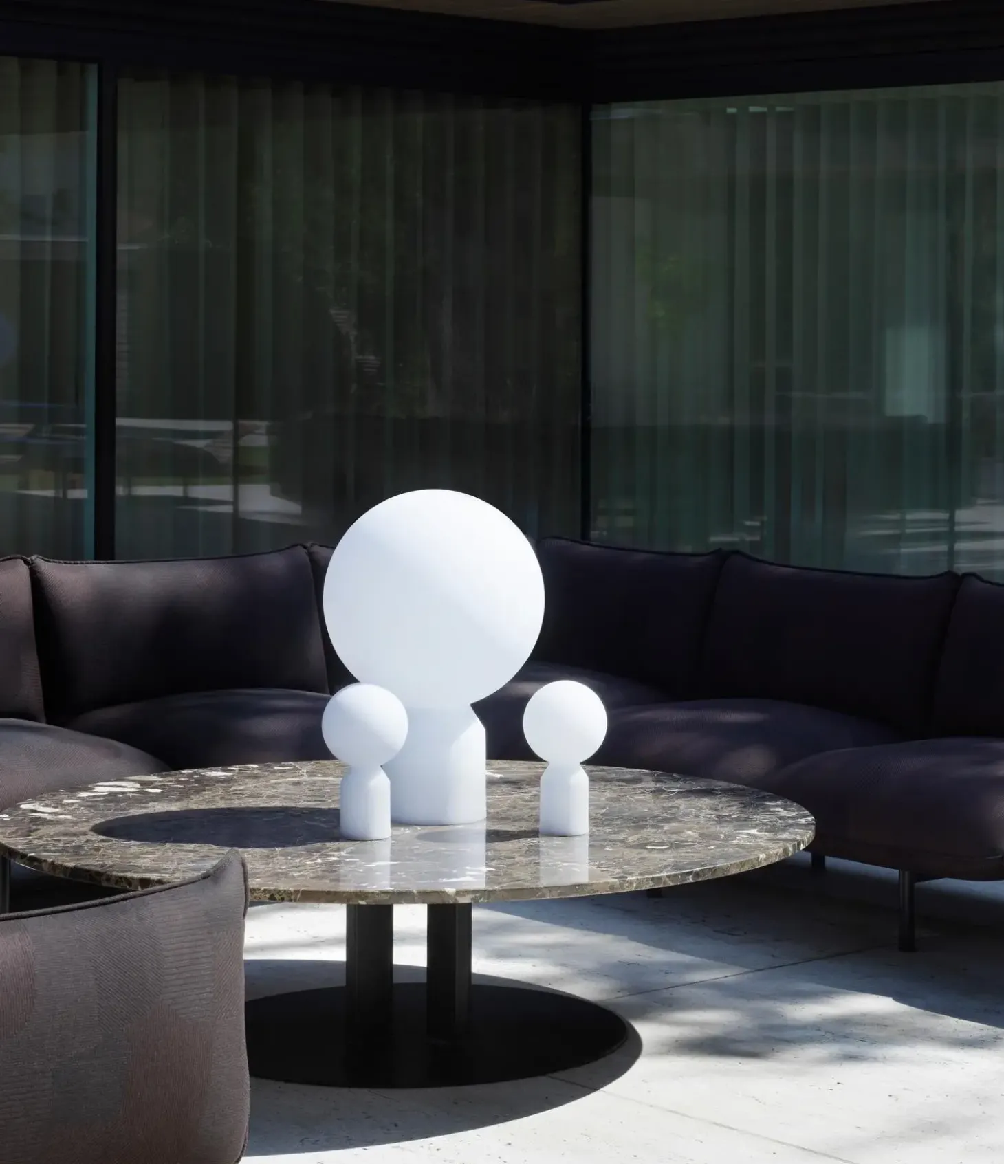 Normann Copenhagen - Yo lampe stor - hvid