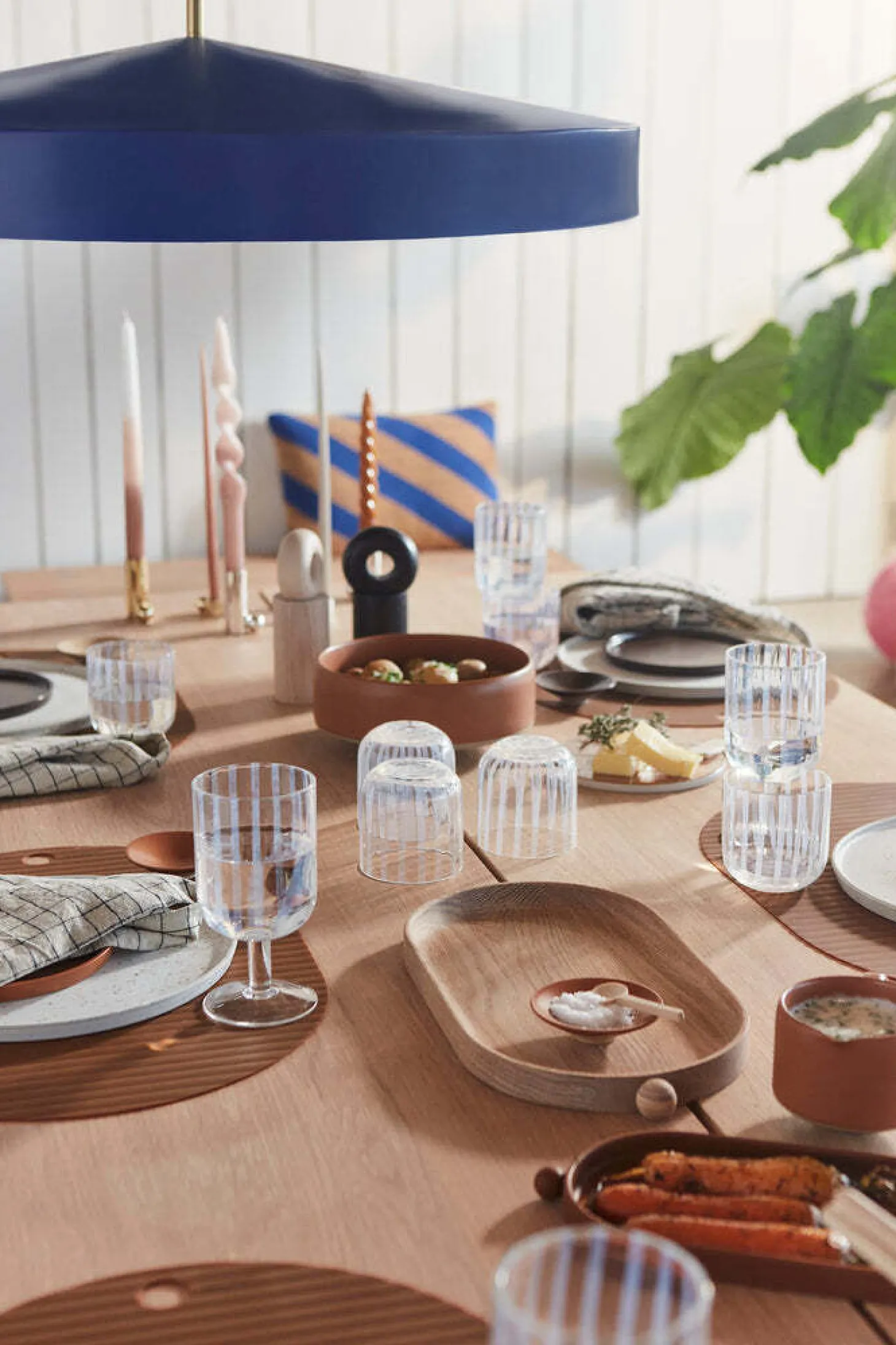 OYOY Living - Hatto Pendel lampe - Optic Blue