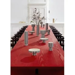 OYOY Living - Toppu vase - Sort & Hvid