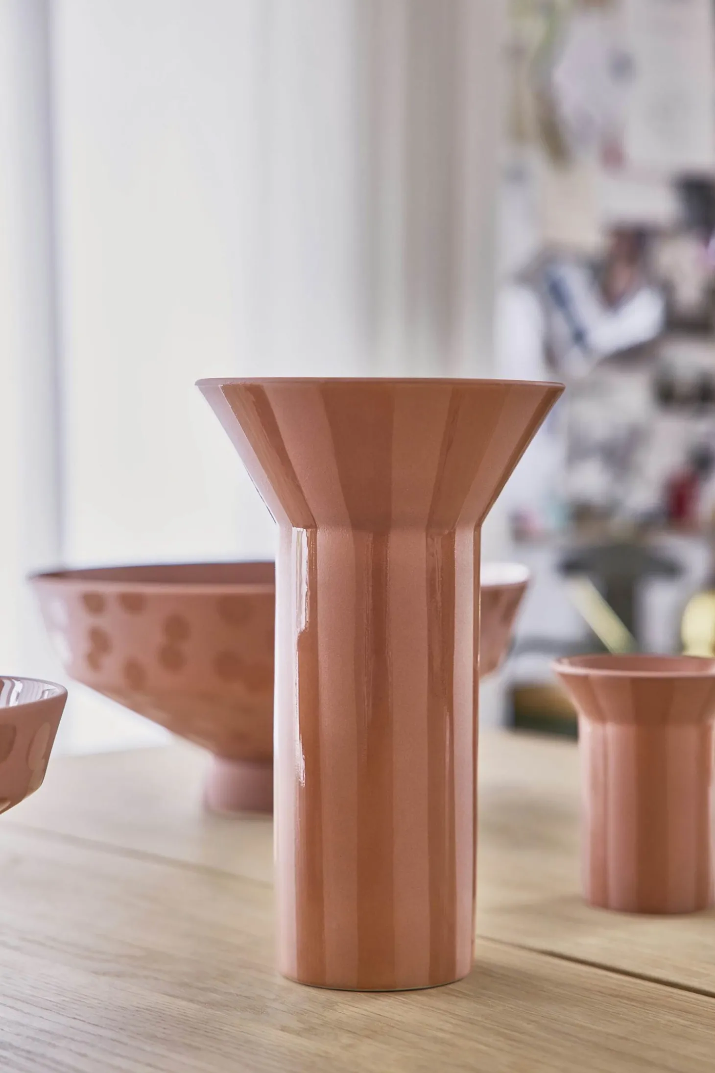 Oyoy - Vase - Terrakotta - Large