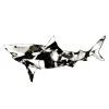 Paradisco Productions illustration - Shark Superior plakat (A3)