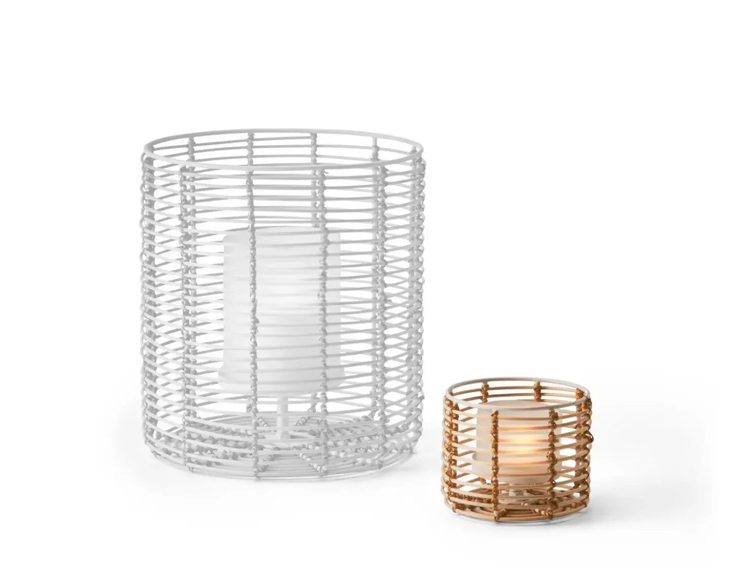 Philippi - Cane tealight holder S