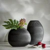 Philippi - Noir vase horizontal