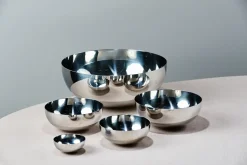 Piet Hein - Frugtskål dia. 30 cm. Rustfrit stål - blank