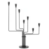 Piet Hein - Karlsvognen lysestage, H. 63 cm. - SORT