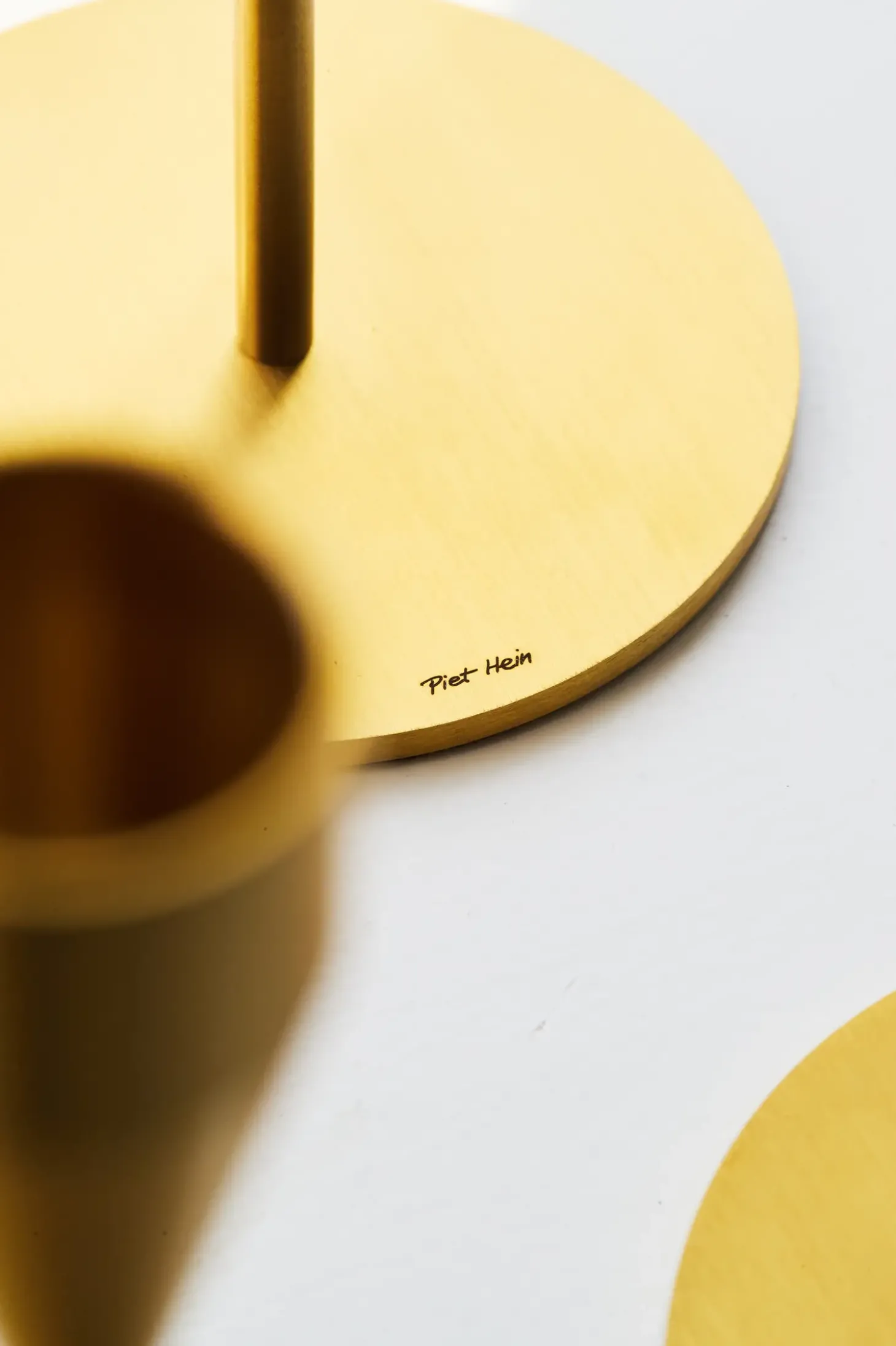 Piet Hein - Saturn 36 cm. Messing