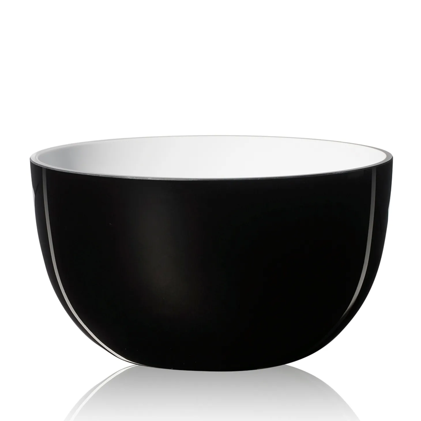 Piet Hein - Skål glas 26 cm - SORT