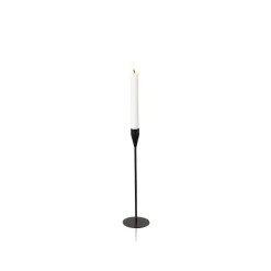 Piet Hein - SORT Lysestage Jupiter 29 cm