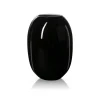 Piet Hein - Vase glas 30 cm - SORT-OPAL
