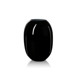 Piet Hein - Vase glas 50 cm - SORT-OPAL